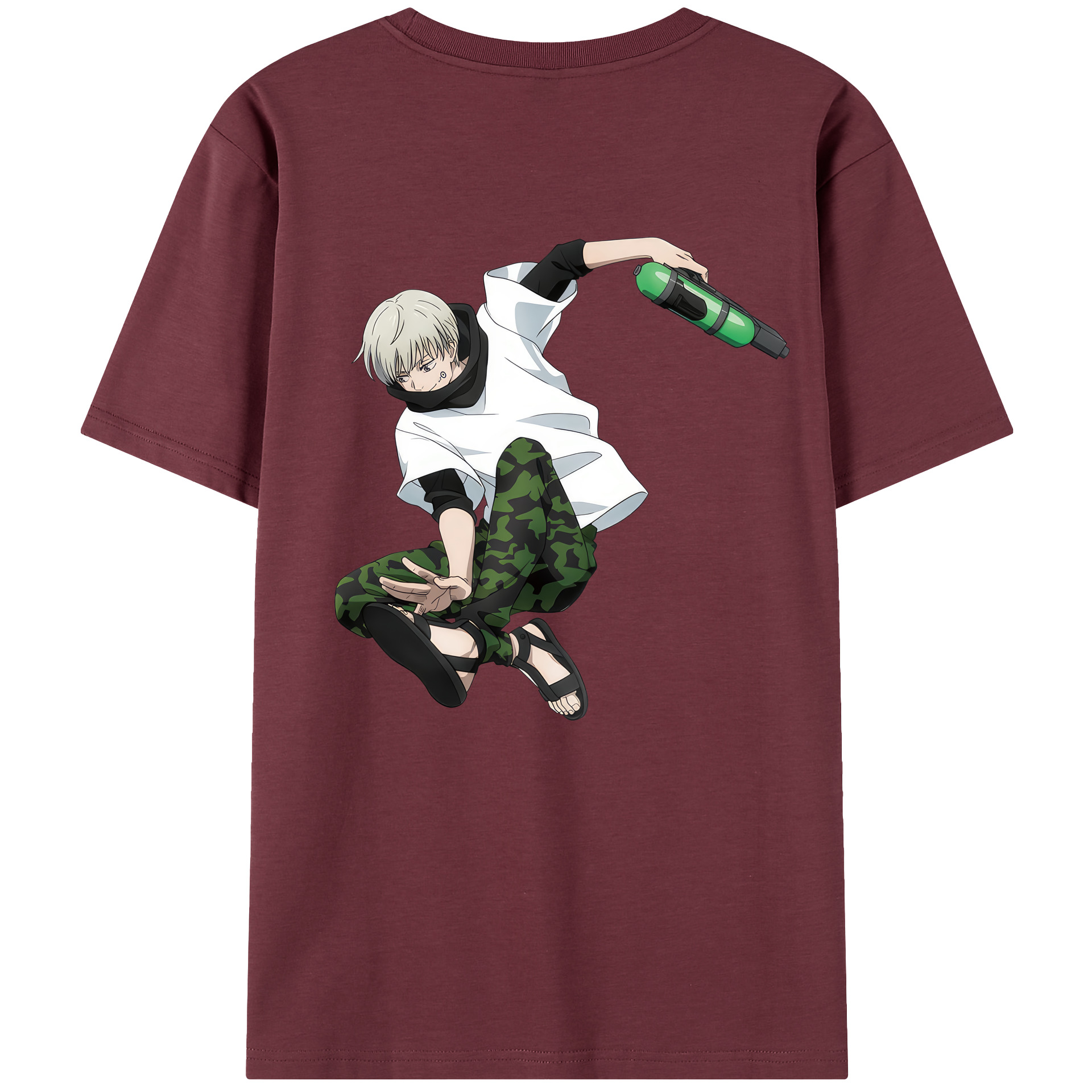 （画像用） 呪術廻戦 Jujutsu Kaisen 綿100％半袖Tシャツ（背面プリント）